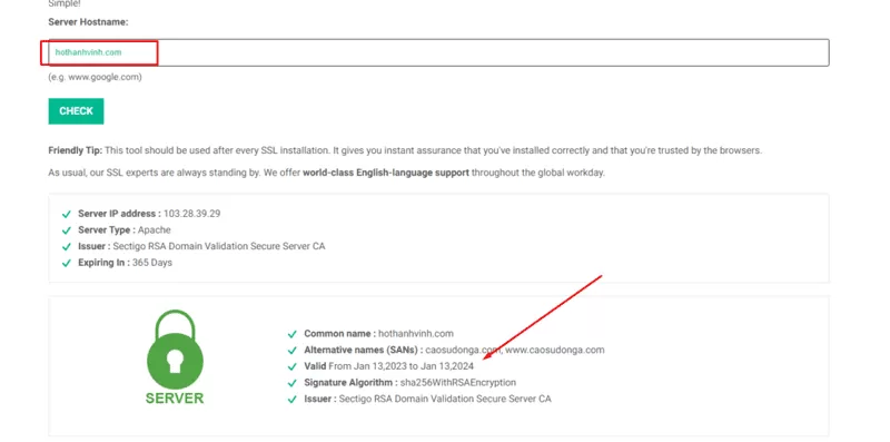 c&agrave;i SSL tr&ecirc;n hosting cPanel